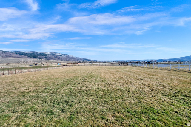 352 East Boulderville Road Oakley, UT 84055 - Photo 59 of 62 View of yard with a rural view and a mountain view