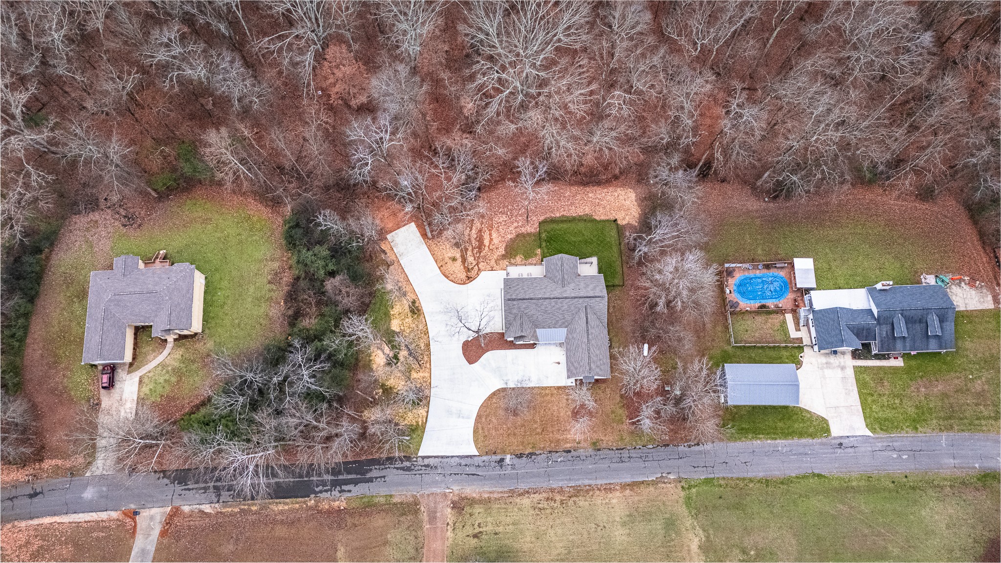 54 Spring Drive Killen, AL 35645 - Photo 43 of 75 an aerial view of a house with outdoor space