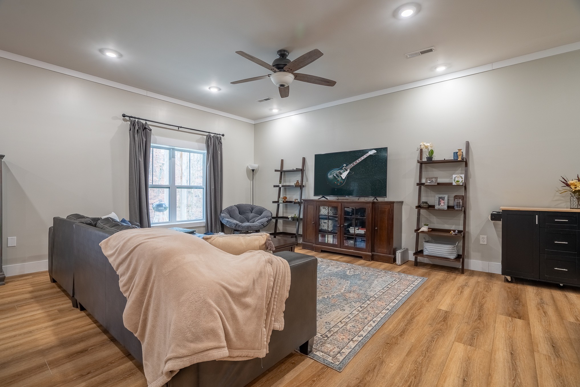 54 Spring Drive Killen, AL 35645 - Photo 60 of 75 a bed room with a bed and a television