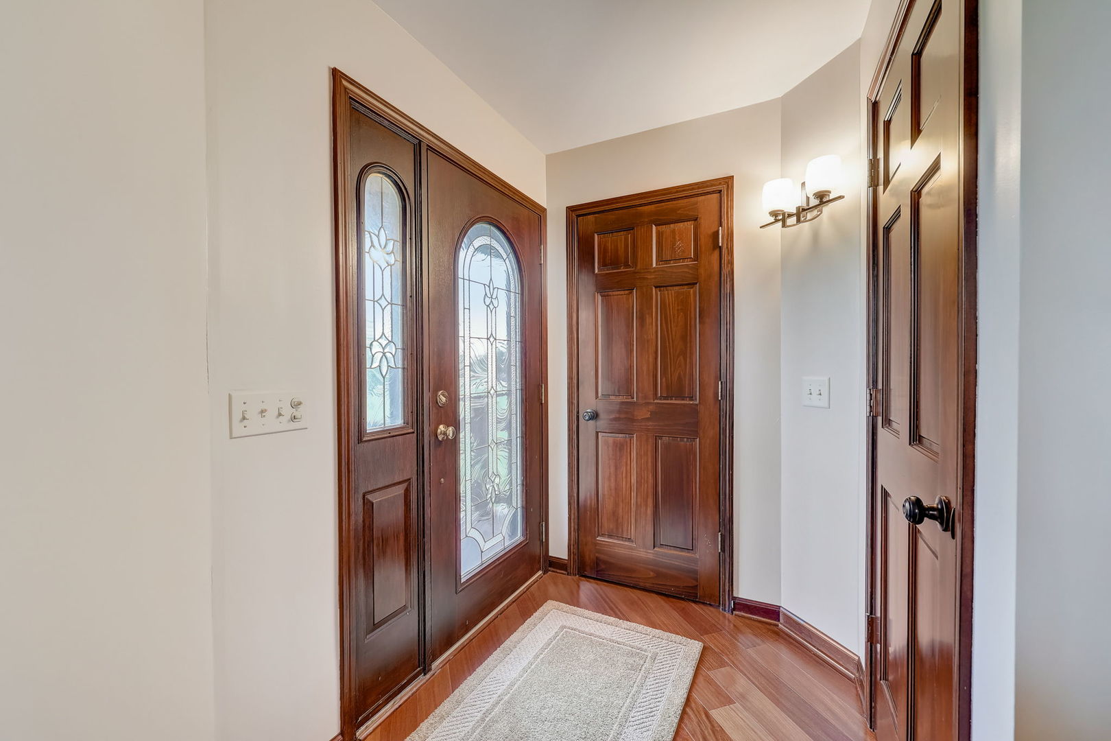 4234 East 12000th Road North Peotone, IL 60468 - Photo 16 of 62 a view of front door with lamp