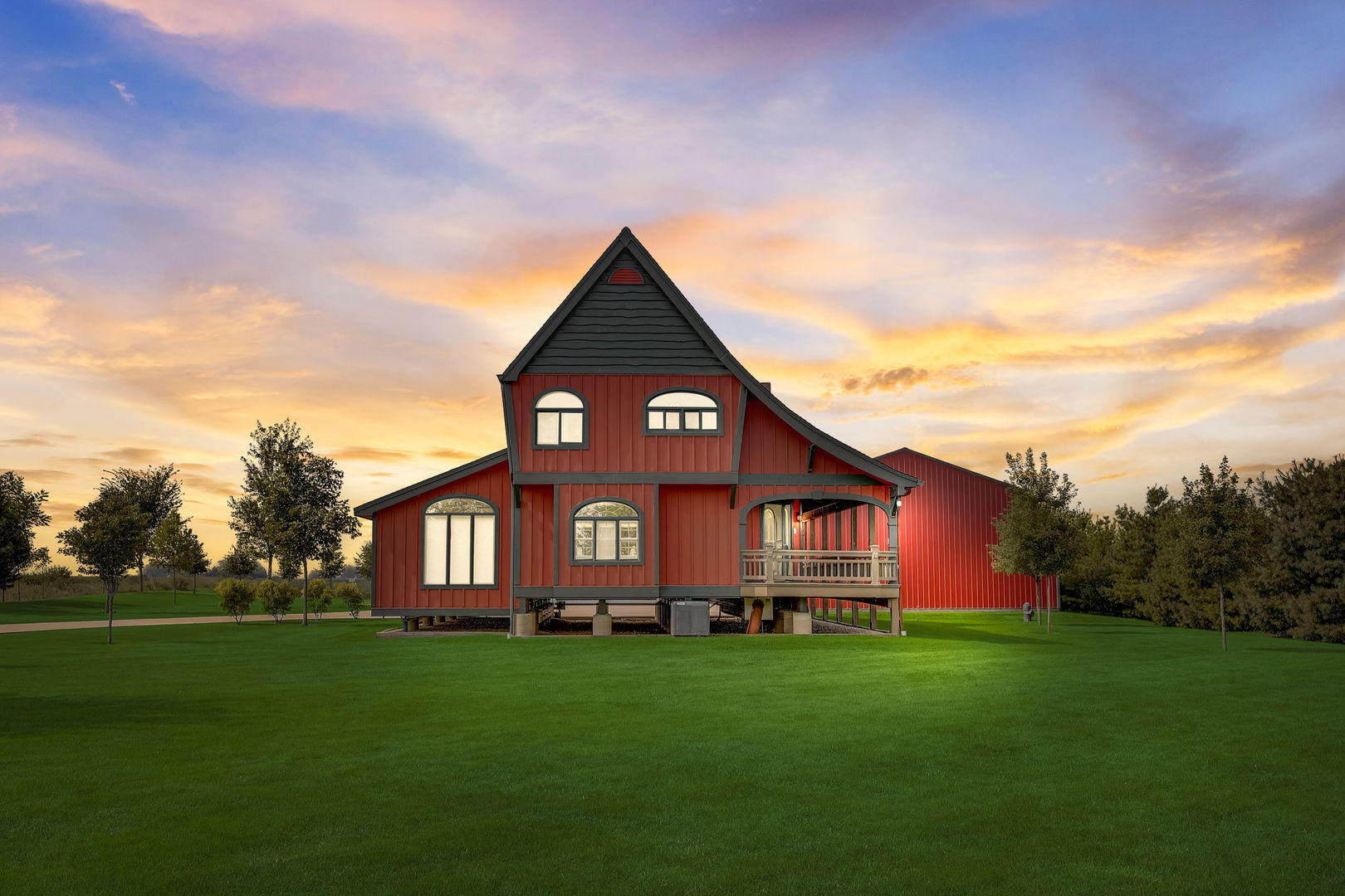 4234 East 12000th Road North Peotone, IL 60468 - Photo 6 of 62 a front view of a house with a yard
