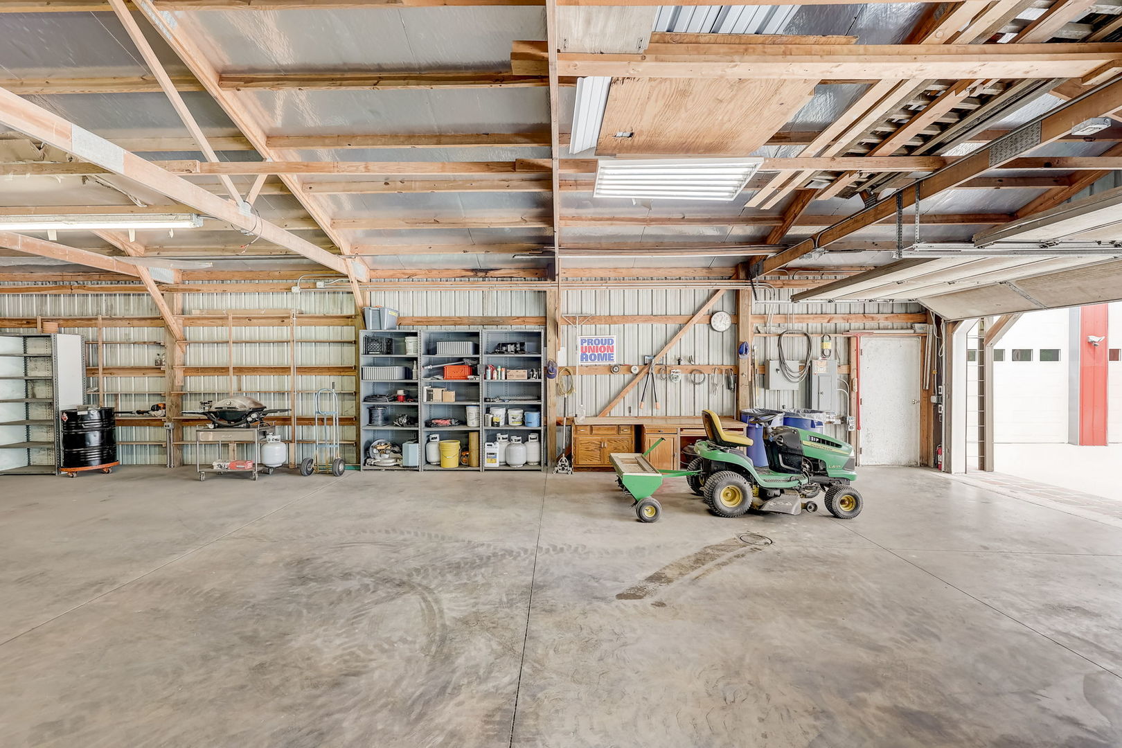 4234 East 12000th Road North Peotone, IL 60468 - Photo 62 of 62 a view of a garage with chairs