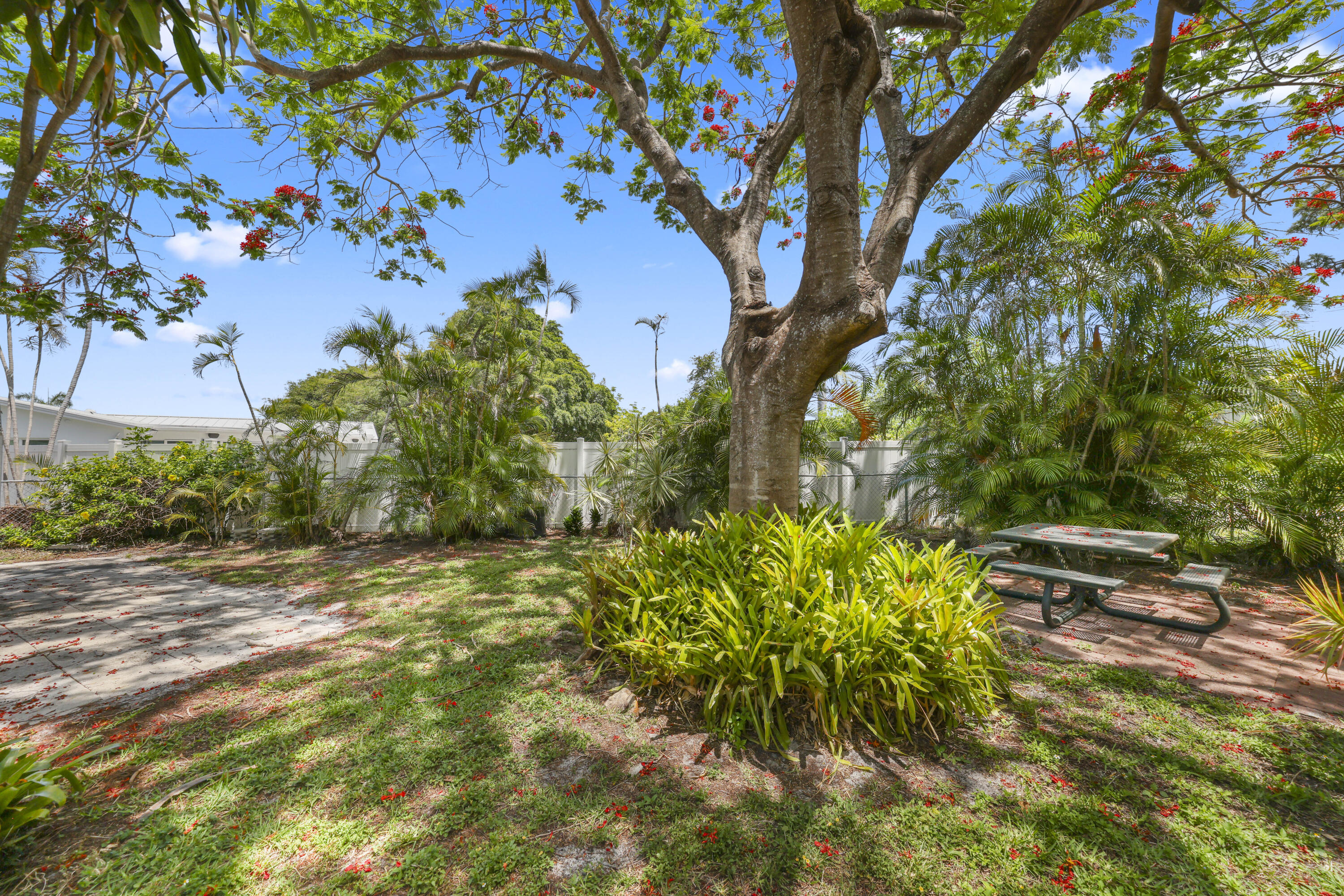 1720 Southwest 10th Street Boca Raton, FL 33486 - Photo 45 of 57 a backyard of a house with lots of green space