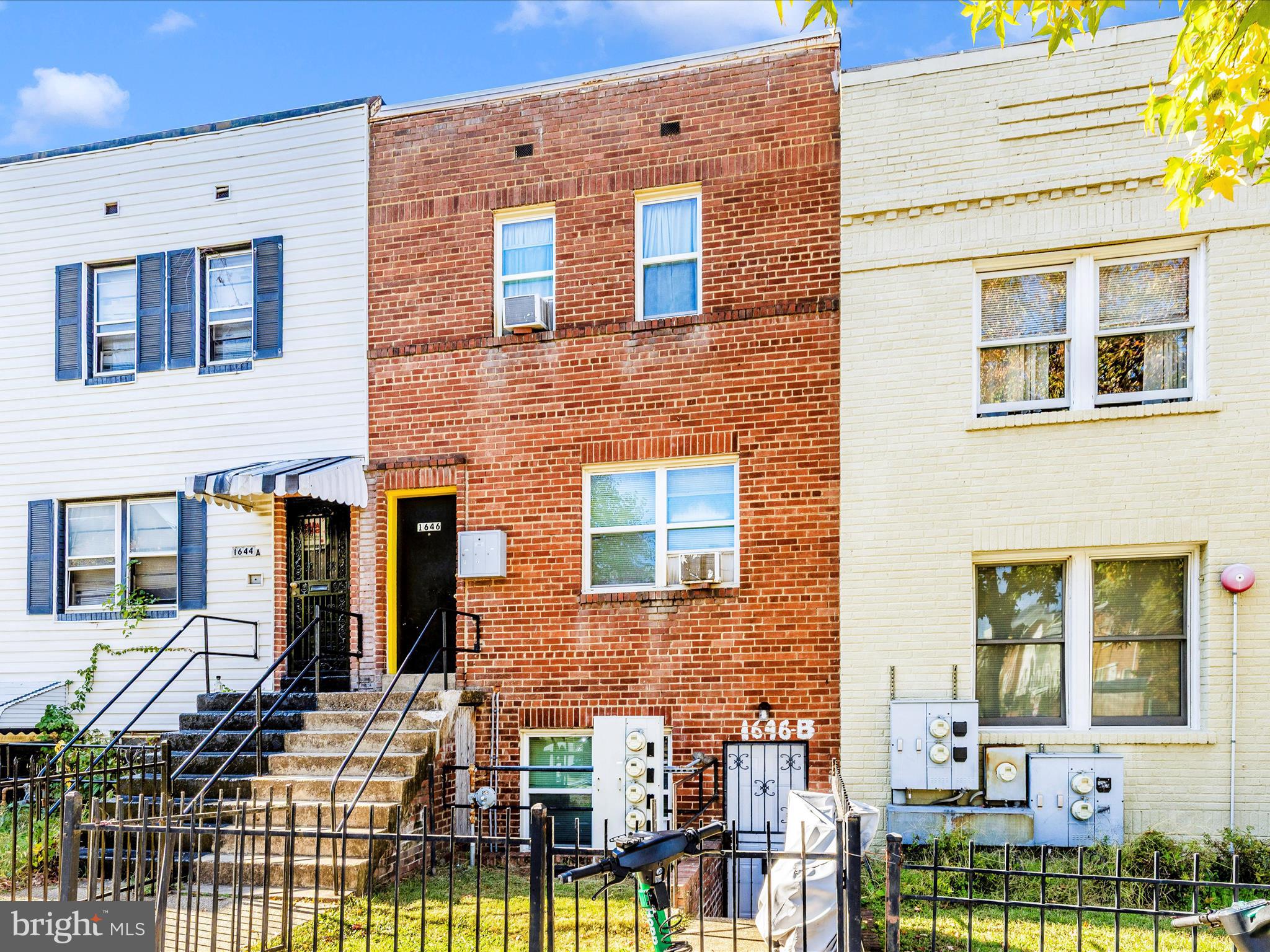 1646 Montello Avenue Northeast Washington, DC 20002 - Photo 3 of 7 a front view of a building with glass windows