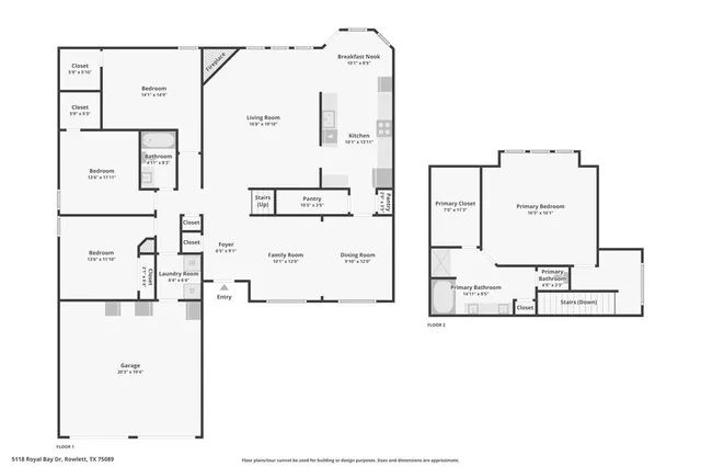 $410,000 | 5118 Royal Bay Drive, Rowlett, TX 75089