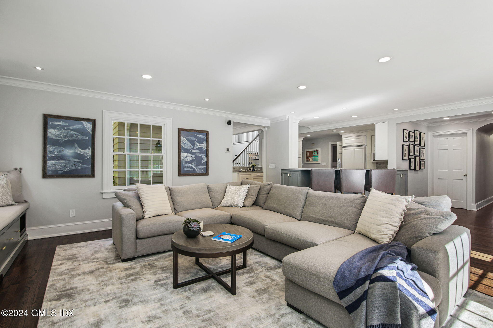 49 Grosset Road Riverside, CT 06878 - Photo 20 of 41 a living room with furniture and a large window