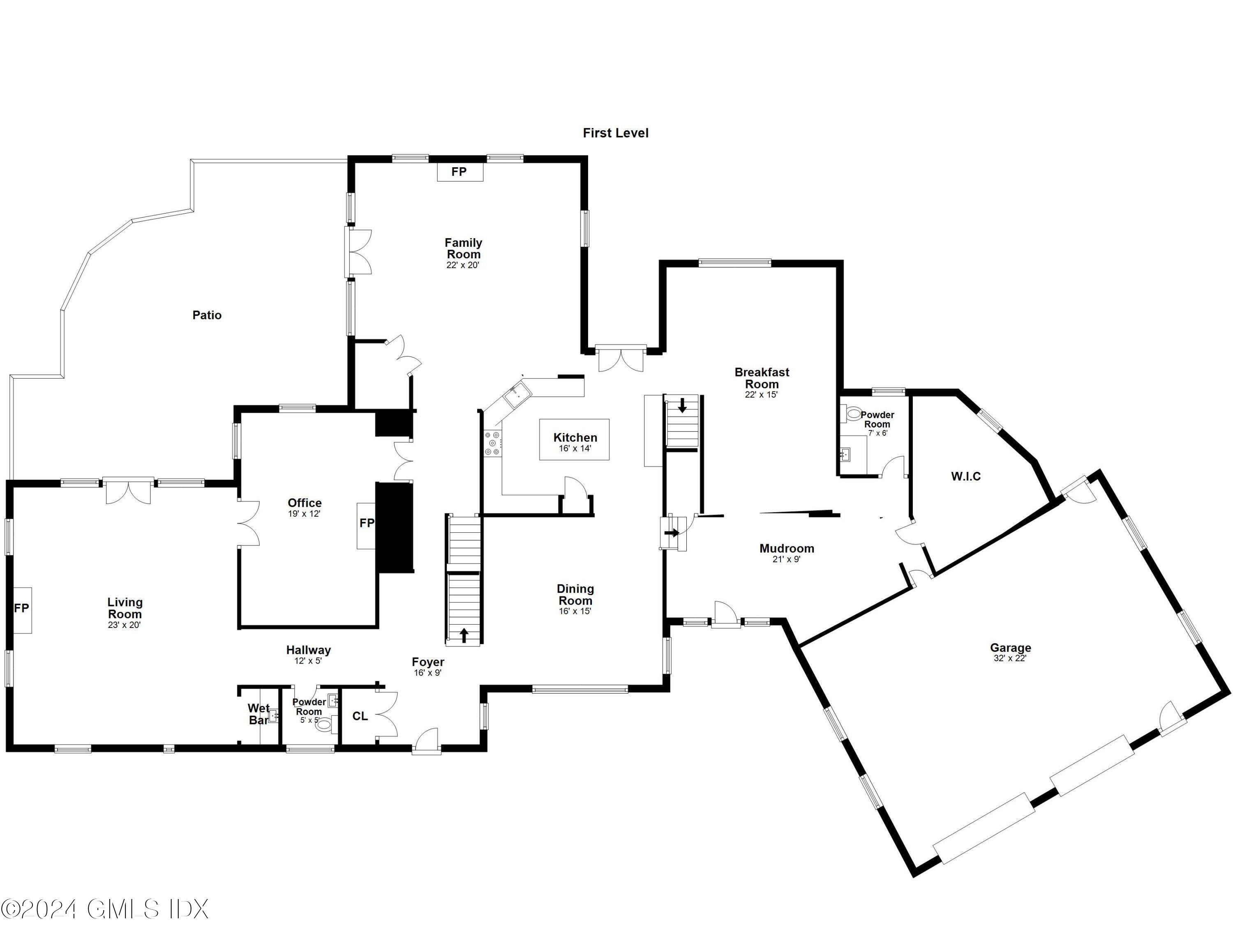 49 Grosset Road Riverside, CT 06878 - Photo 39 of 41 a picture of floor plan