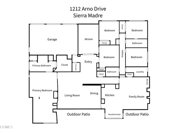 $6,500 | 1212 Arno Drive, Sierra Madre, CA 91024
