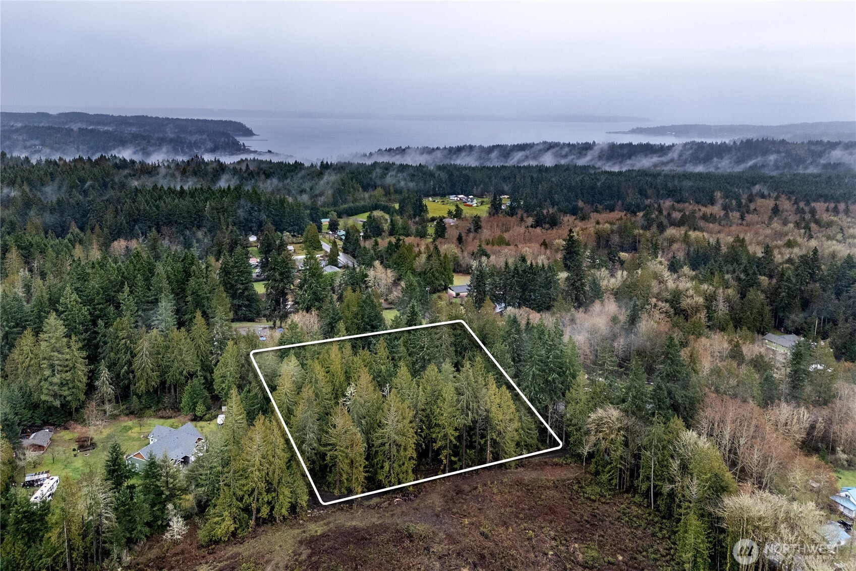 4692 Northeast Lincoln Road Poulsbo, WA 98370 - Photo 21 of 22 a view of a city from a balcony