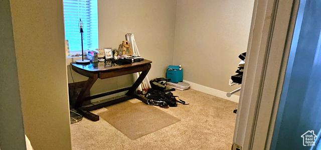 2269 Clear Creek Road Nibley, UT 84321 - Photo 15 of 27 Exercise area featuring carpet flooring and baseboards
