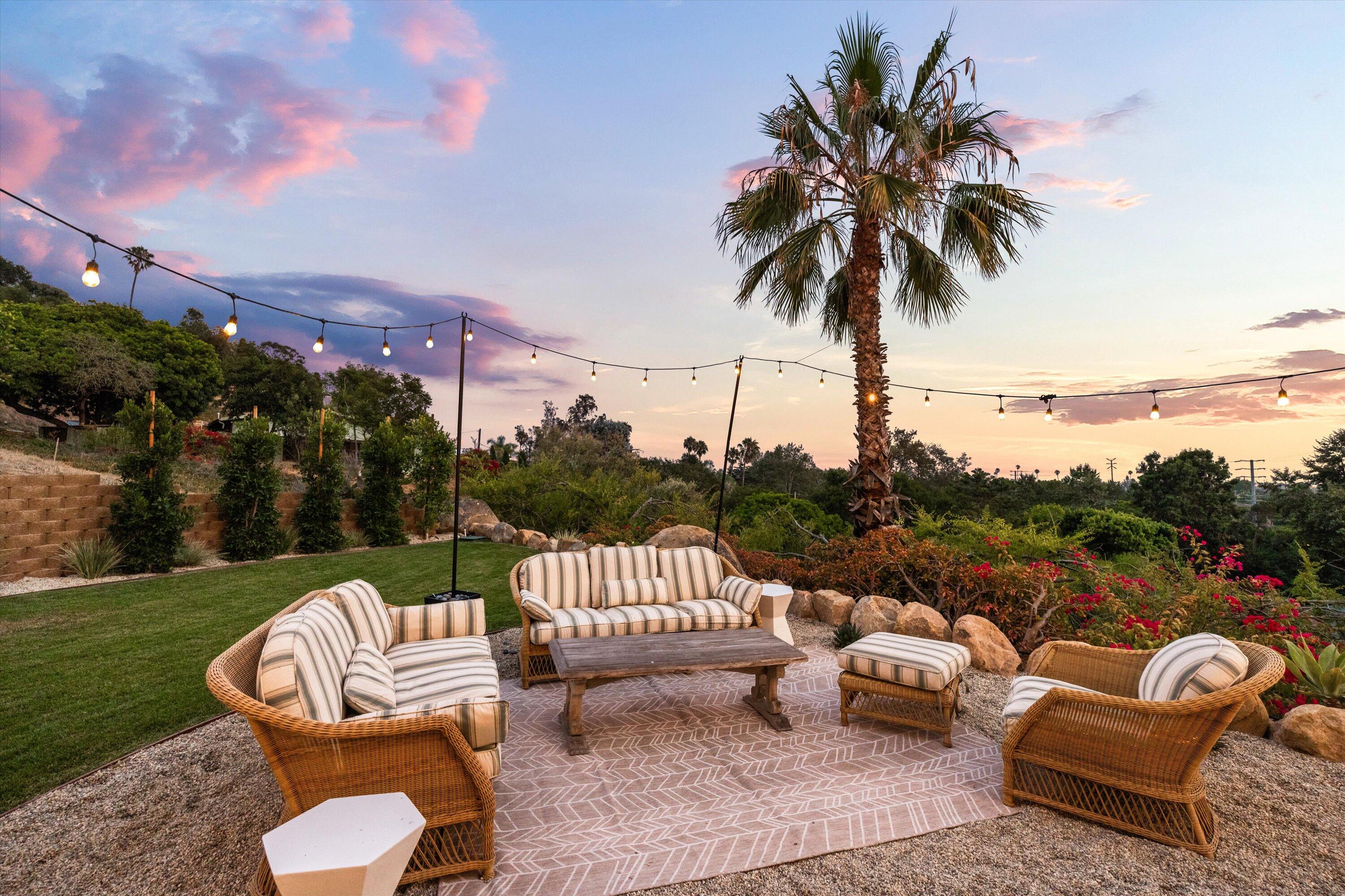 1378 Sycamore Canyon Road Santa Barbara, CA 93108 - Photo 44 of 46 Main House - Back yard