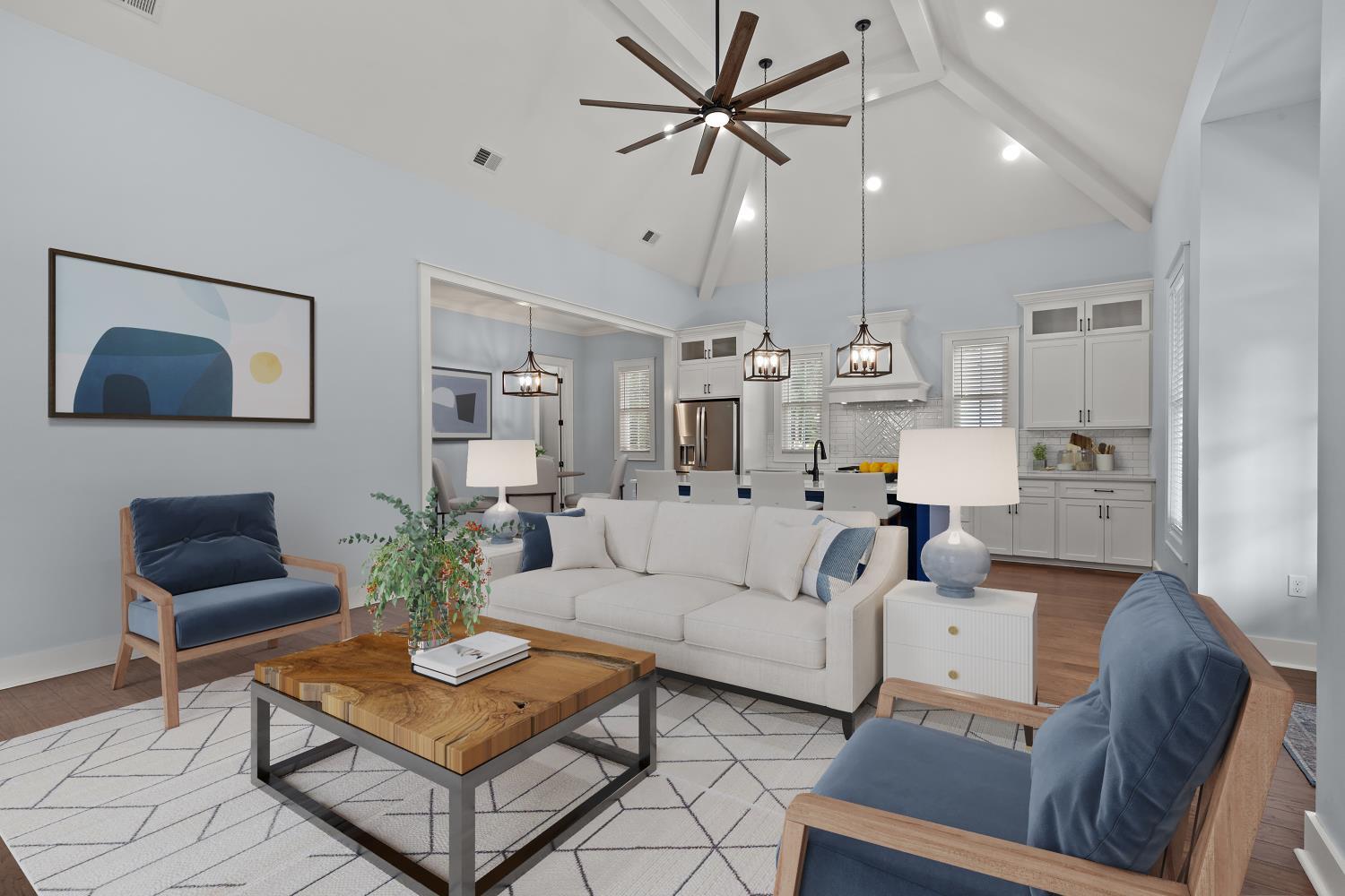 1812 Gordon Road Summerton, SC 29148 - Photo 8 of 37 Great Room to Kitchen