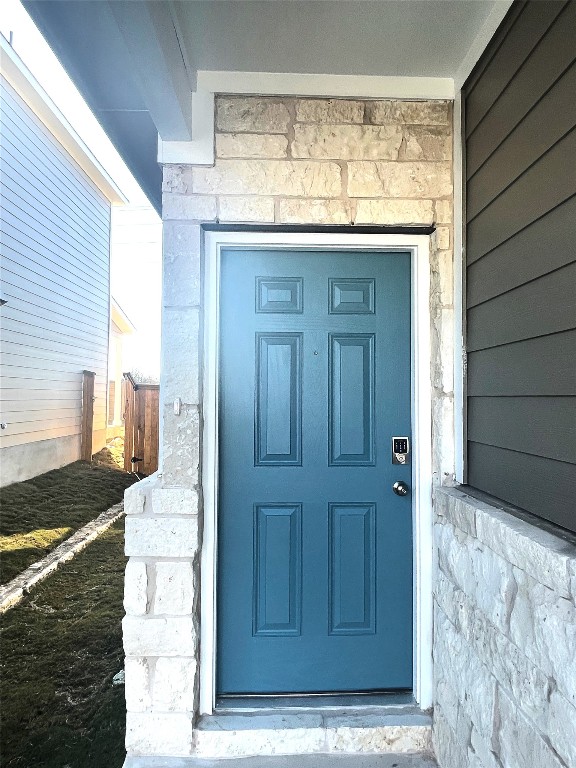 121 Old Stagecoach Road Jarrell, TX 76537 - Photo 6 of 23 a view of front door