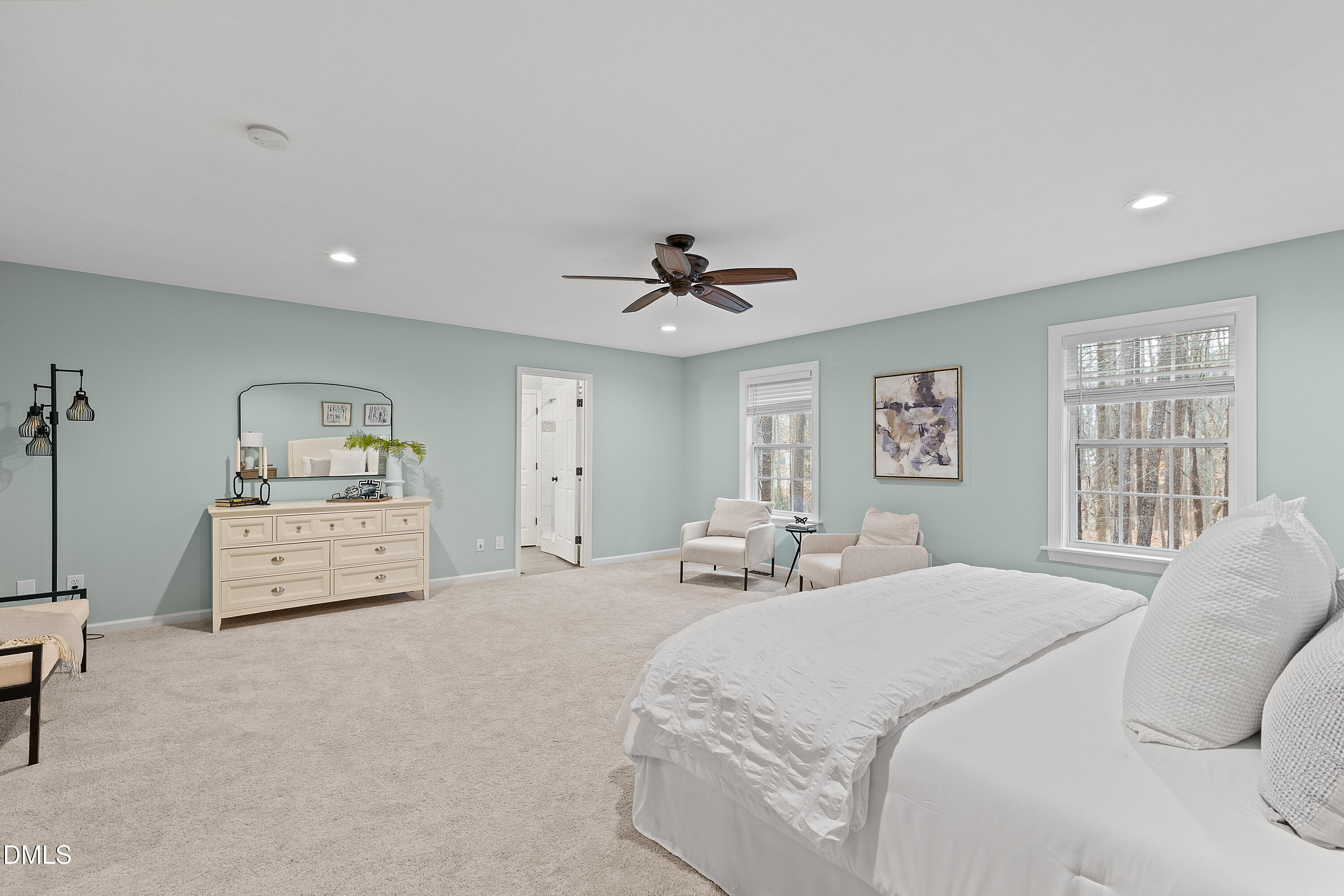 7119 Wexford Woods Trail Raleigh, NC 27613 - Photo 33 of 41 a bedroom with a bed and a window