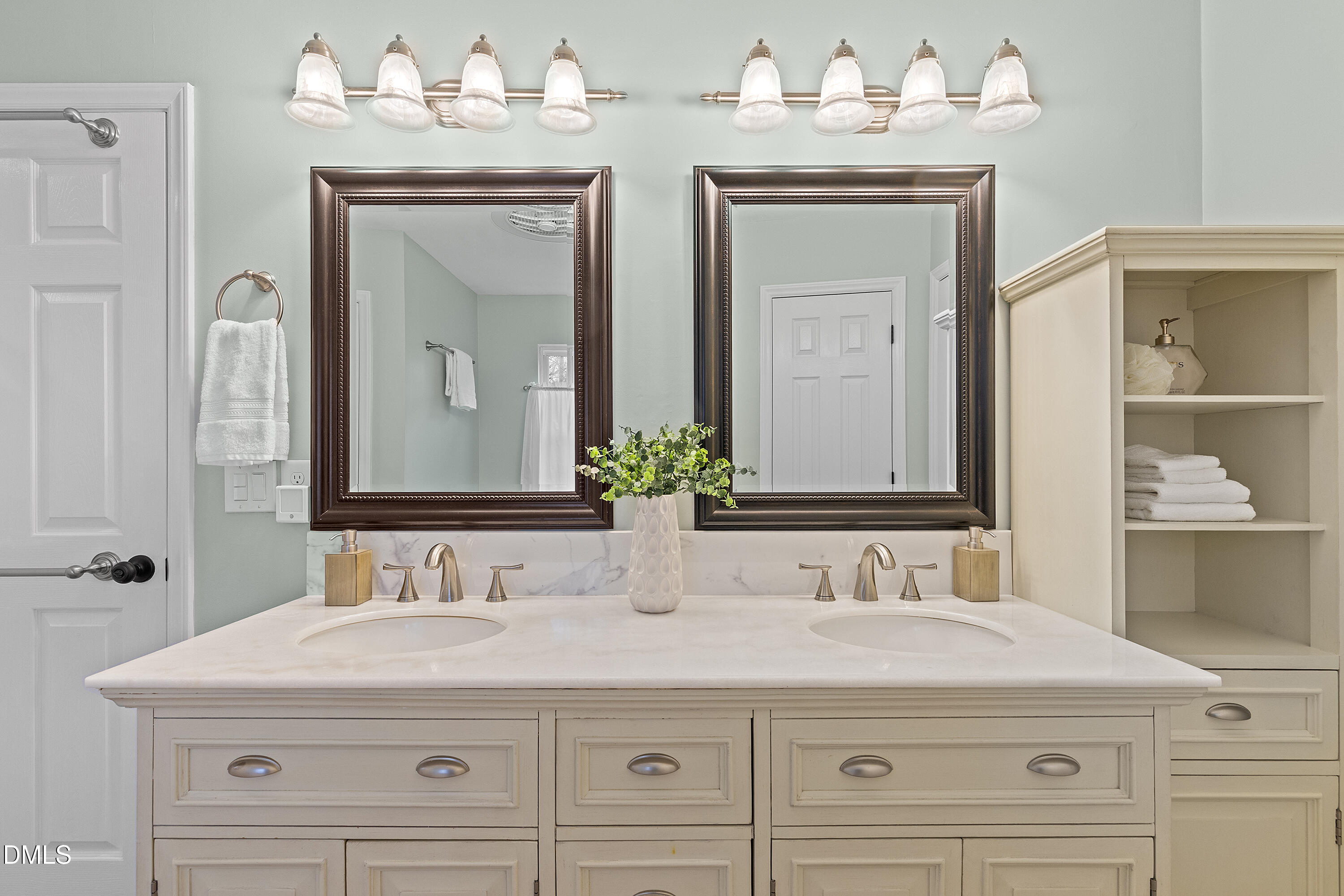 7119 Wexford Woods Trail Raleigh, NC 27613 - Photo 35 of 41 a bathroom with vanity granite and a sink