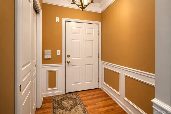 a view of front door