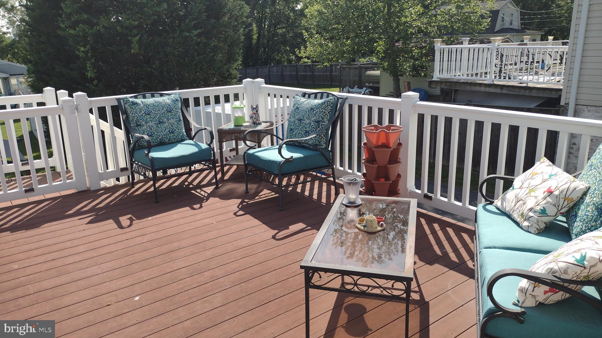 815 Rosedale Avenue Rosedale, MD 21237 - Photo 16 of 40 Large Deck off the back of Home
