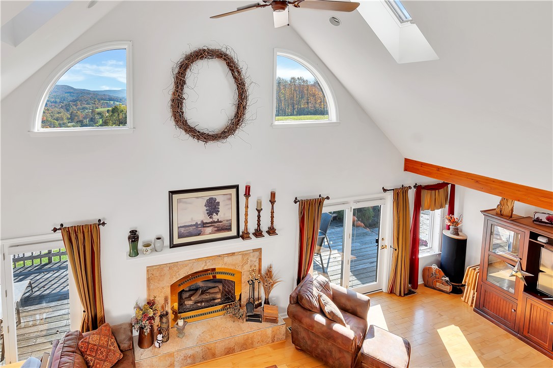 156 Bowen Road Middlefield, NY 13326 - Photo 28 of 45 balcony view