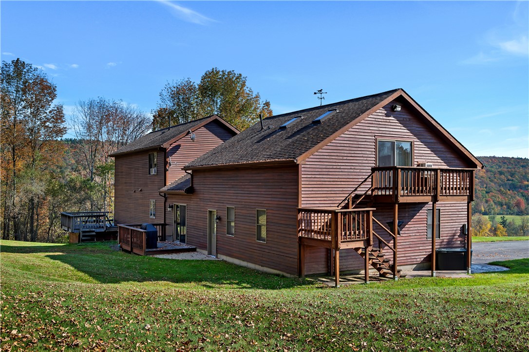 156 Bowen Road Middlefield, NY 13326 - Photo 5 of 45 back view