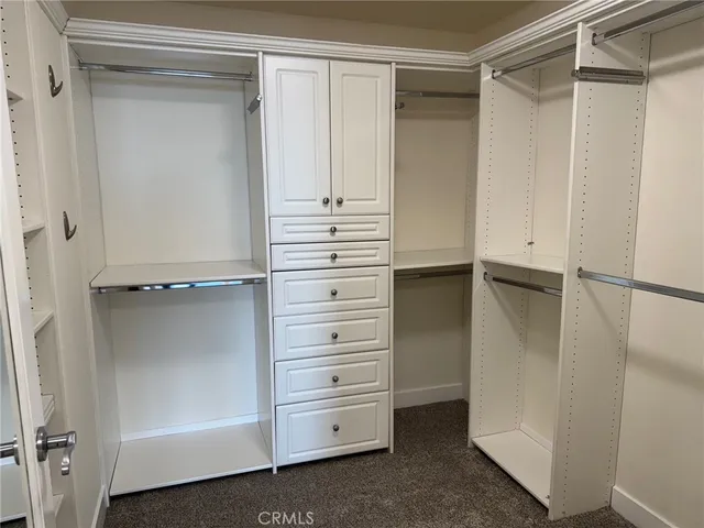 a view of walk in closet