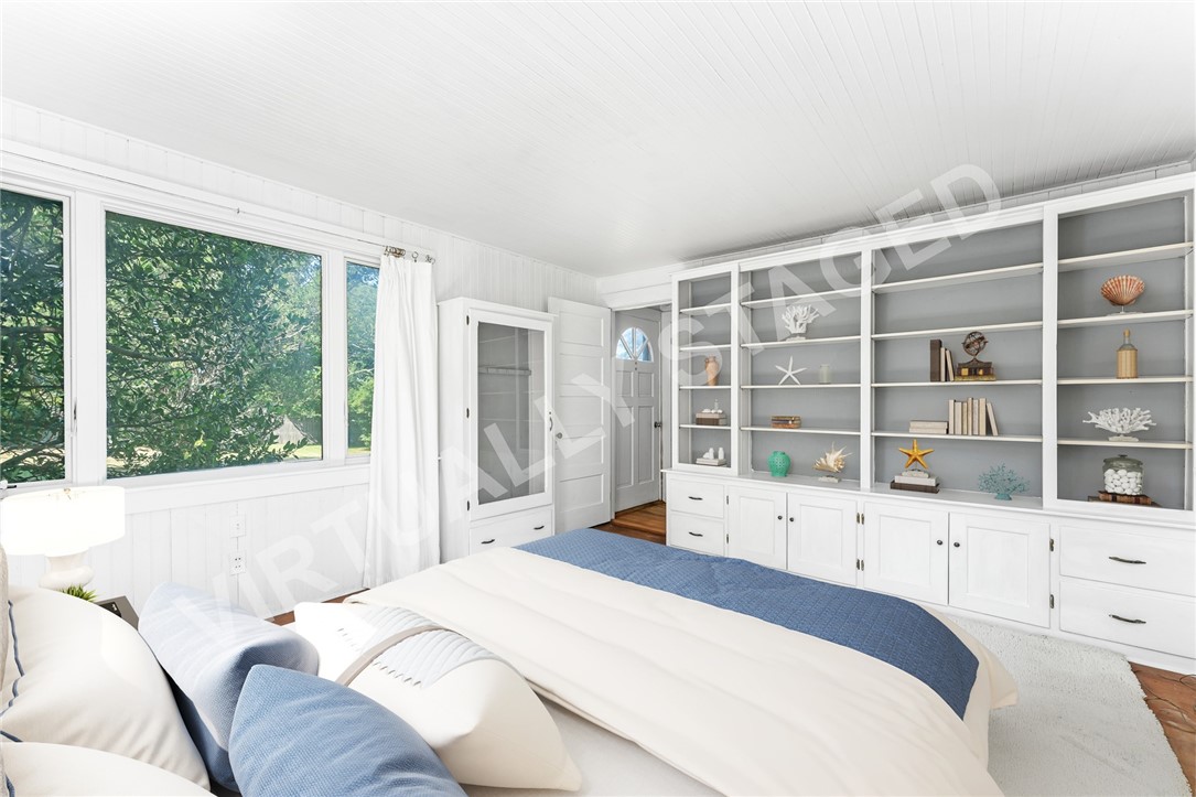 6 Chapel Lane Westerly, RI 02891 - Photo 19 of 46 AI virtual staging. One of four bedrooms in main house
