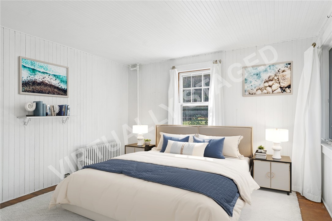 6 Chapel Lane Westerly, RI 02891 - Photo 20 of 46 AI virtual staging. One of four bedrooms in main house