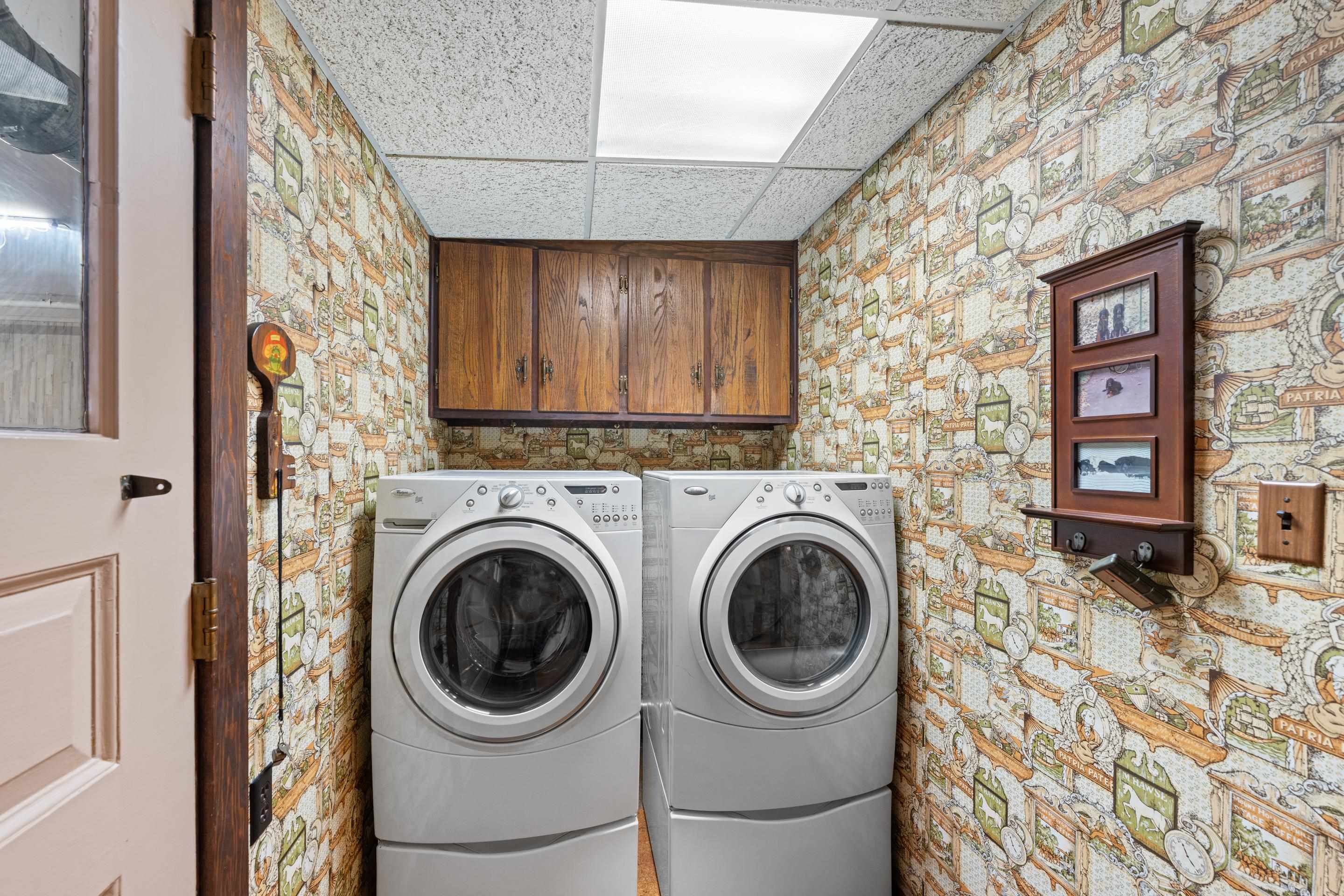 2989 Little John Road Millington, TN 38053 - Photo 25 of 34 a view of a hallway with washer and dryer