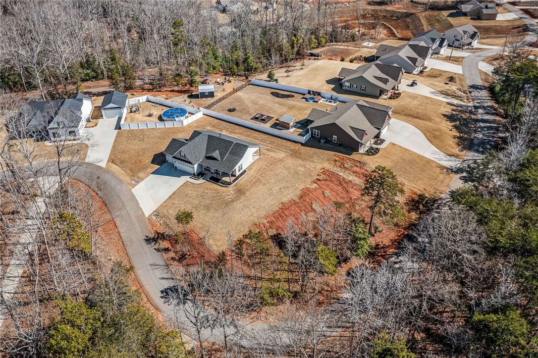 124 Inlet Pointe Drive Anderson, SC 29625 - Photo 47 of 50 Drone view of home