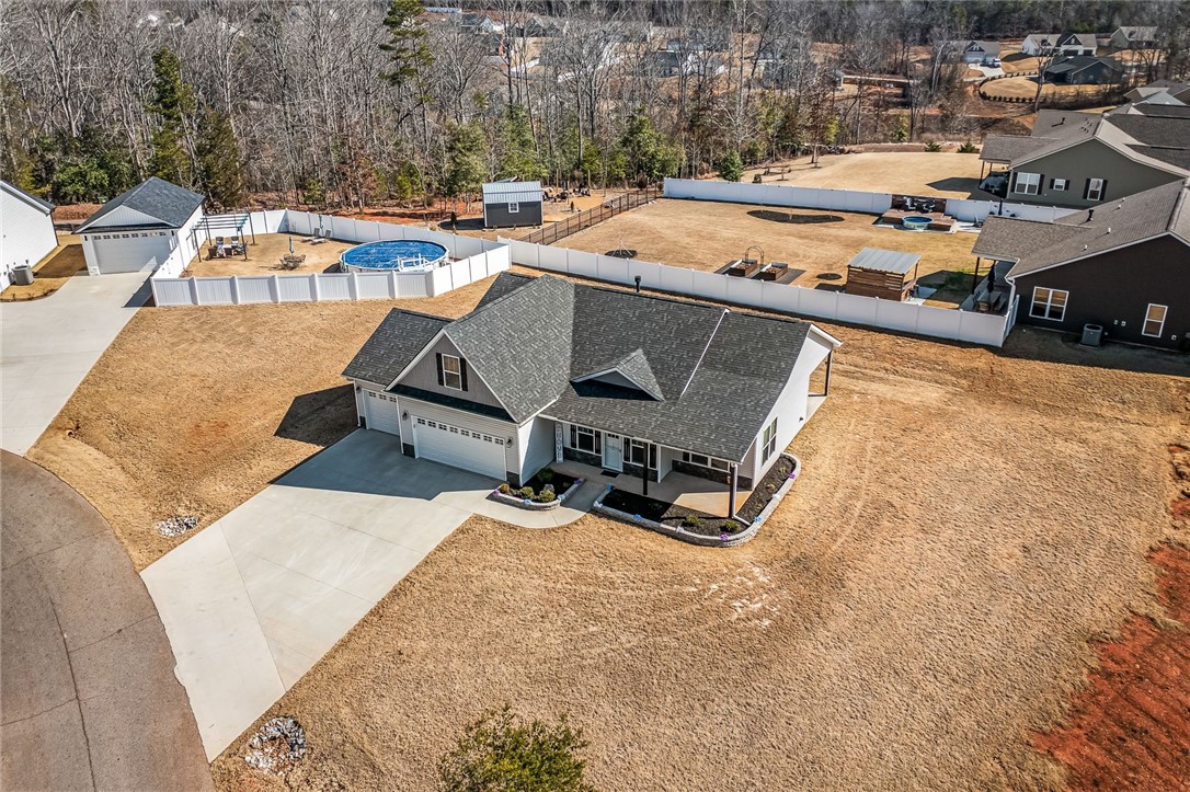 124 Inlet Pointe Drive Anderson, SC 29625 - Photo 48 of 50 Drone view
