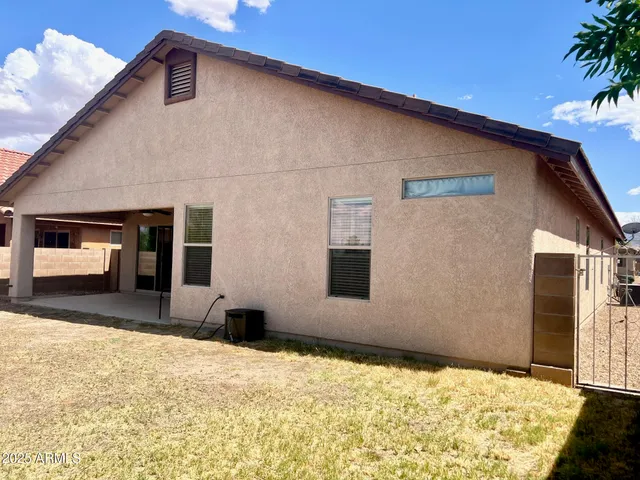 a house with a outdoor space