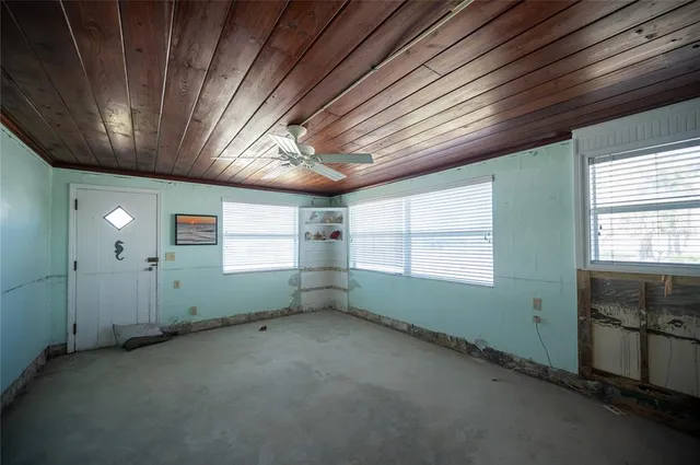 a view of a room with chairs