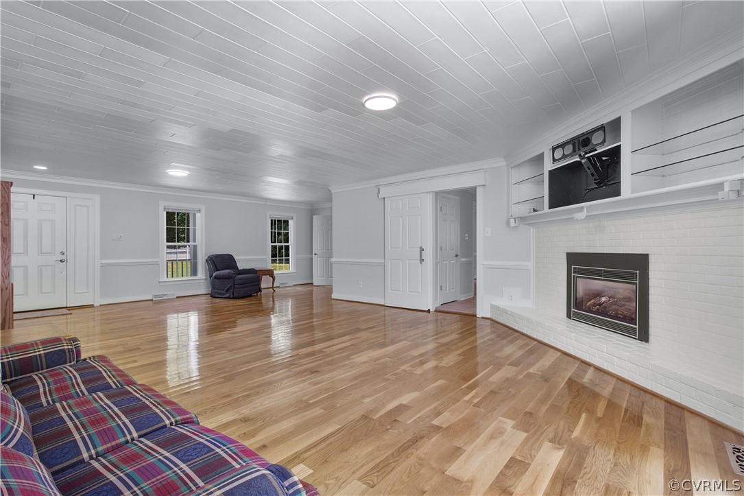 1503 Black Heath Road Midlothian, VA 23113 - Photo 12 of 50 a view of empty room with wooden floor