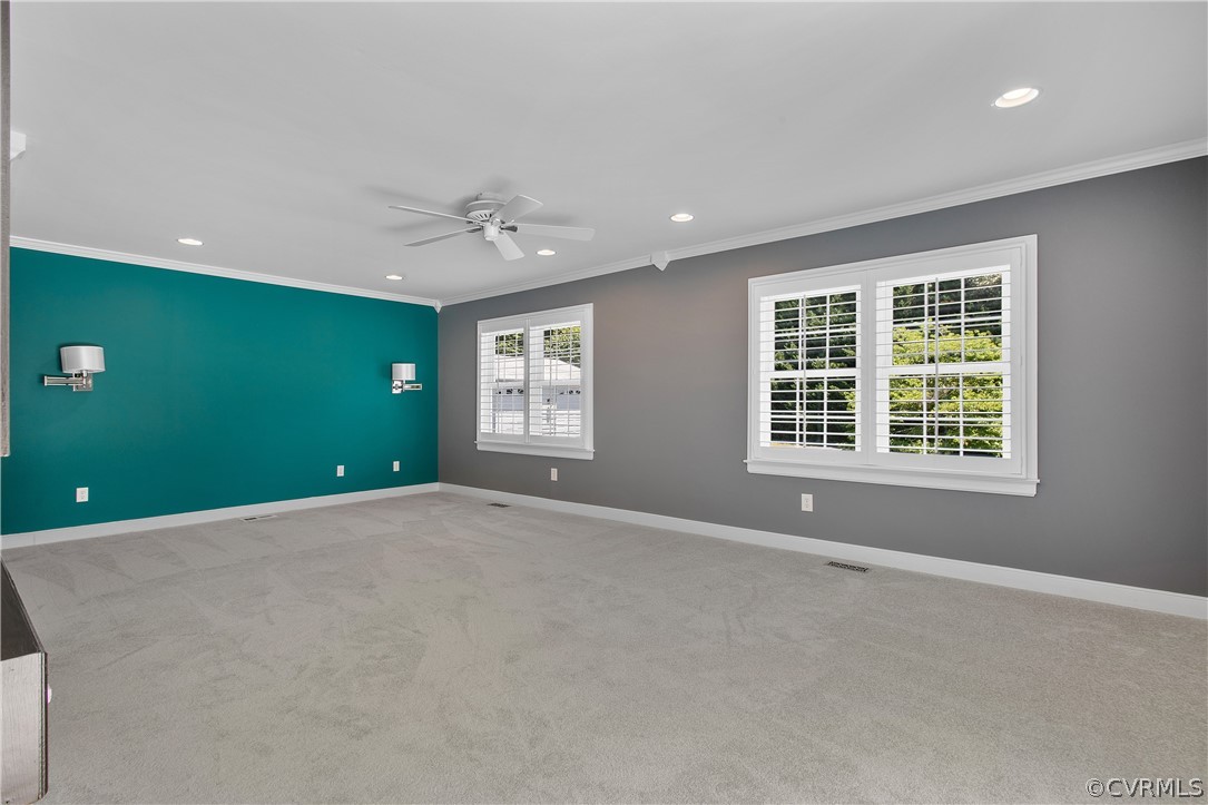 1503 Black Heath Road Midlothian, VA 23113 - Photo 21 of 50 an empty room with windows and closet