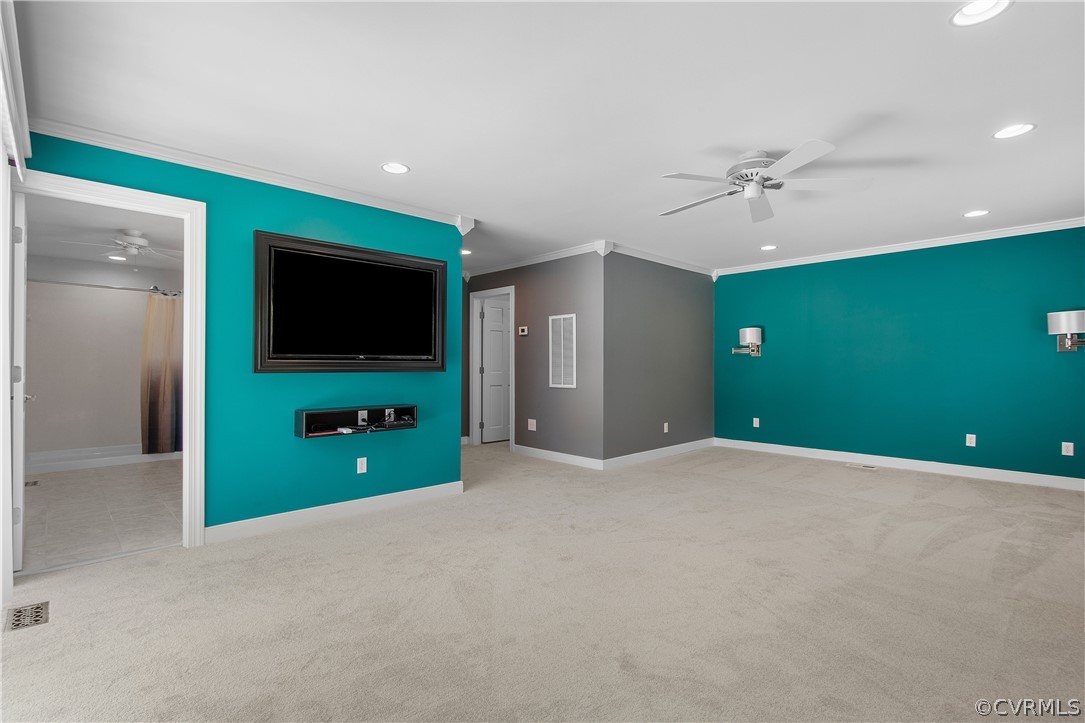 1503 Black Heath Road Midlothian, VA 23113 - Photo 23 of 50 a view of room with kitchen view and a ceiling fan