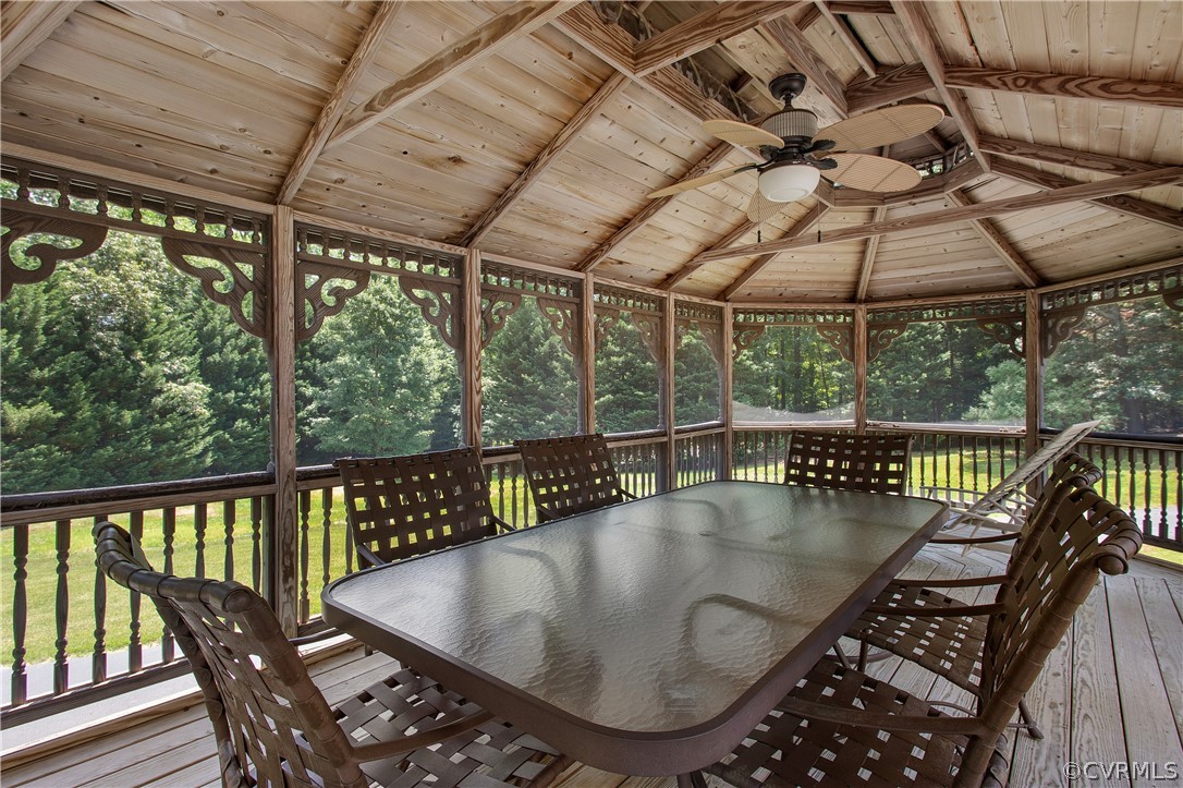 1503 Black Heath Road Midlothian, VA 23113 - Photo 35 of 50 a view of balcony with wooden floor and outdoor seating