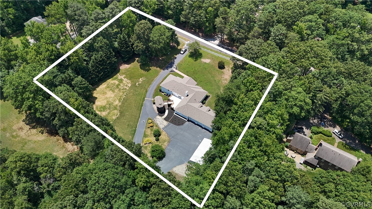 1503 Black Heath Road Midlothian, VA 23113 - Photo 43 of 50 an aerial view of a house