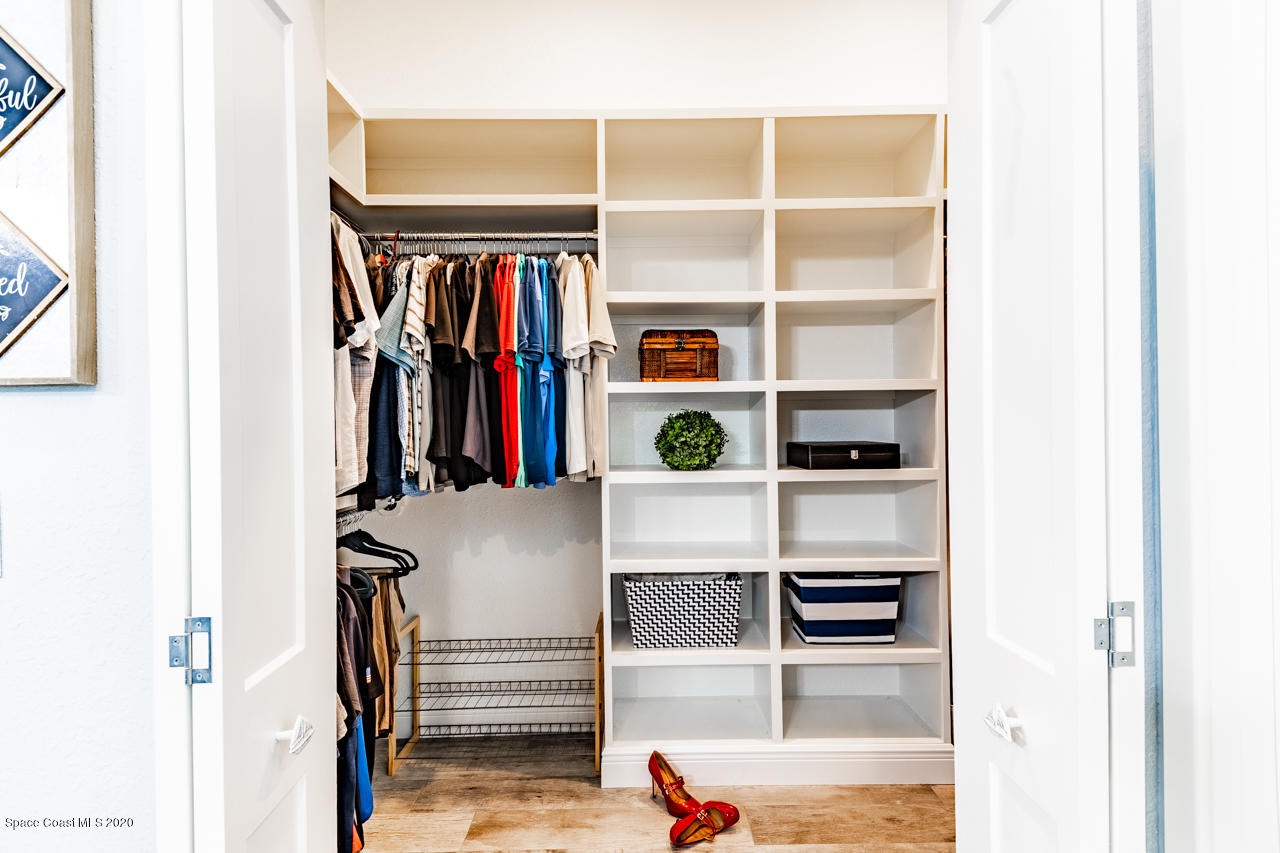 3485 Holly Springs Road Melbourne, FL 32934 - Photo 27 of 48 Master Custom Closet