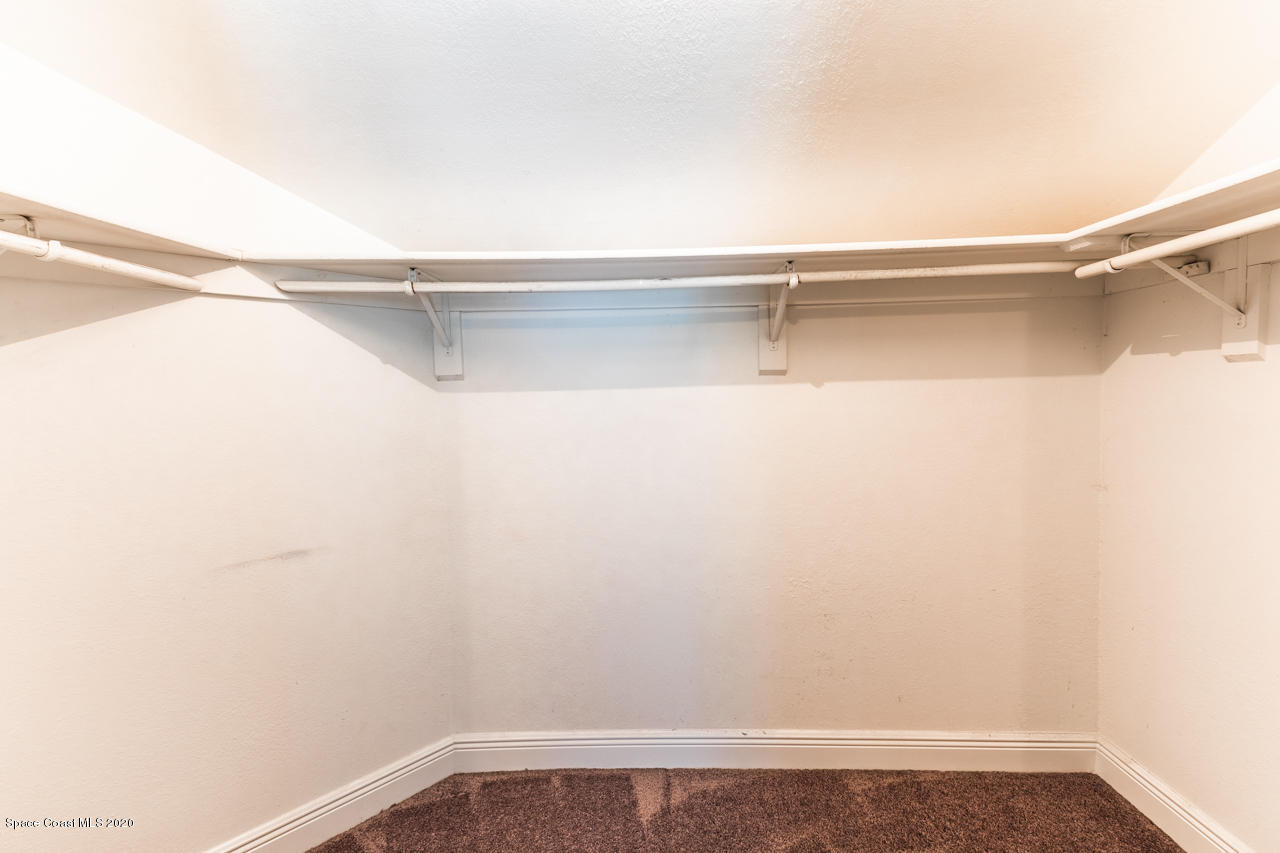 3485 Holly Springs Road Melbourne, FL 32934 - Photo 40 of 48 Spare Bedroom 1 Walk-In Closet