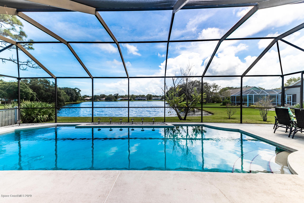 3485 Holly Springs Road Melbourne, FL 32934 - Photo 5 of 48 Pool and Lake