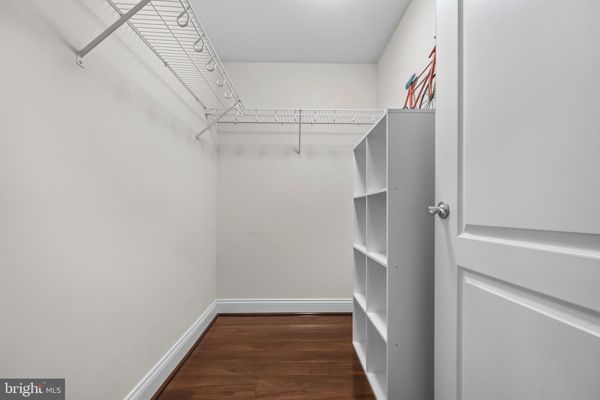 1111 Oronoco Street, Unit 326 Alexandria, VA 22314 - Photo 21 of 54 a view of walk in closet with empty racks