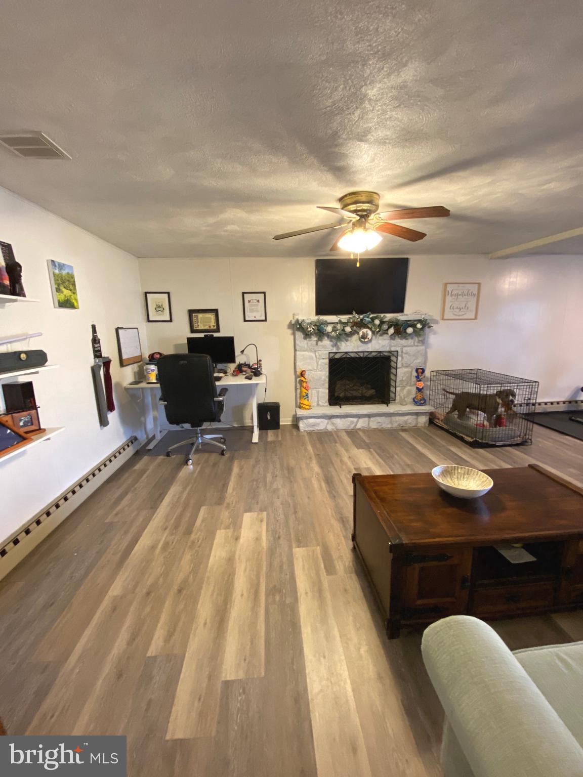 847 Rivendell Lane Pottstown, PA 19464 - Photo 24 of 41 a living room with furniture and a fireplace