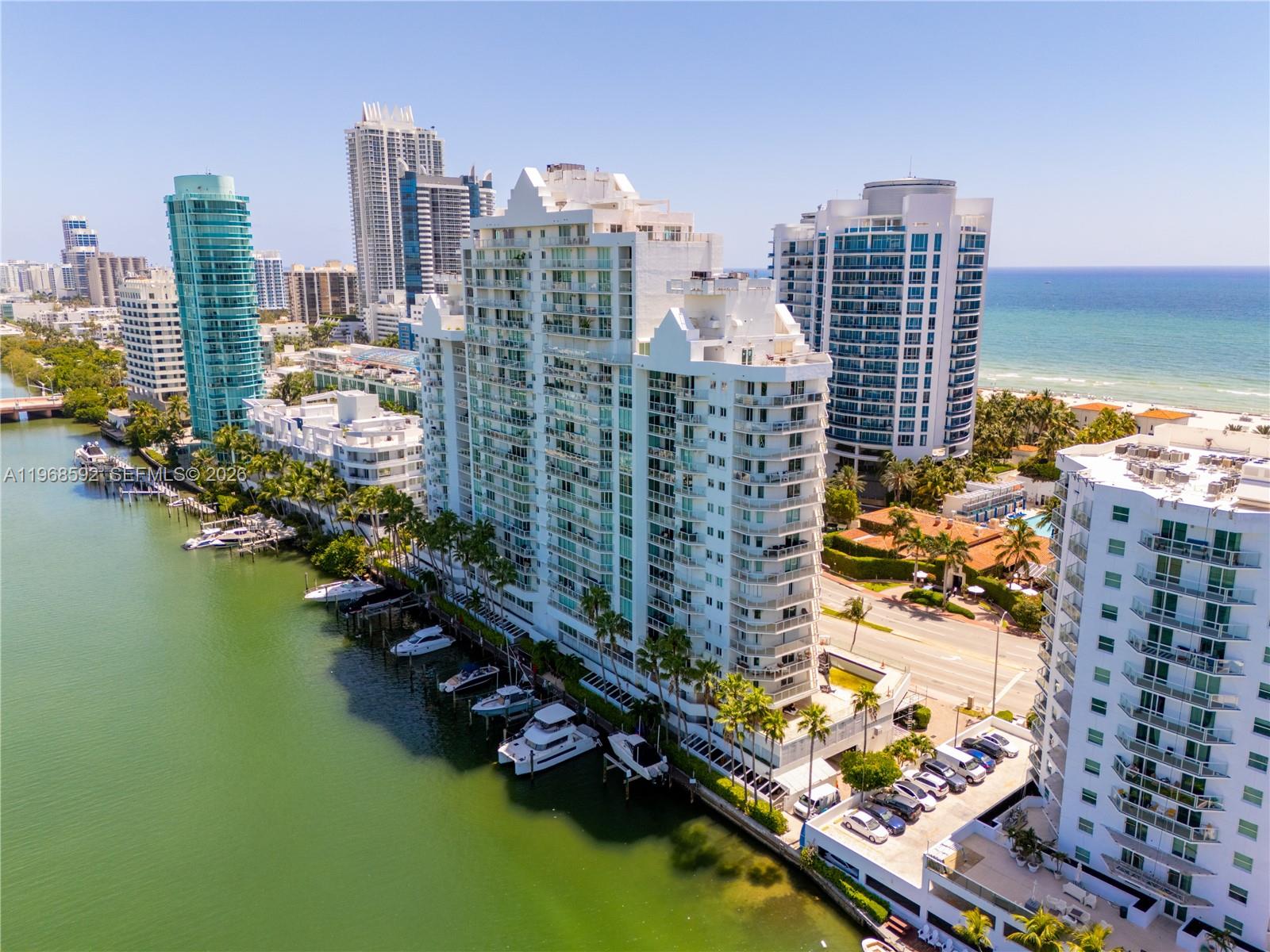 5900 Collins Avenue, Unit 1401 Miami Beach, FL 33140 - Photo 50 of 51 a view of a city with tall buildings