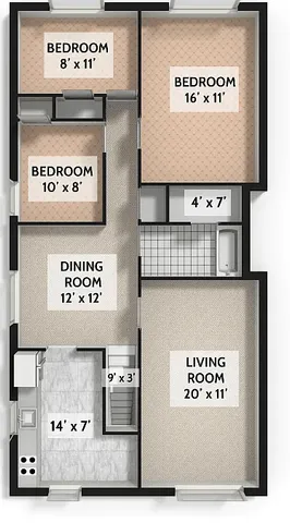 $3,500 | 61-11 69th Place, Unit 1 | Middle Village
