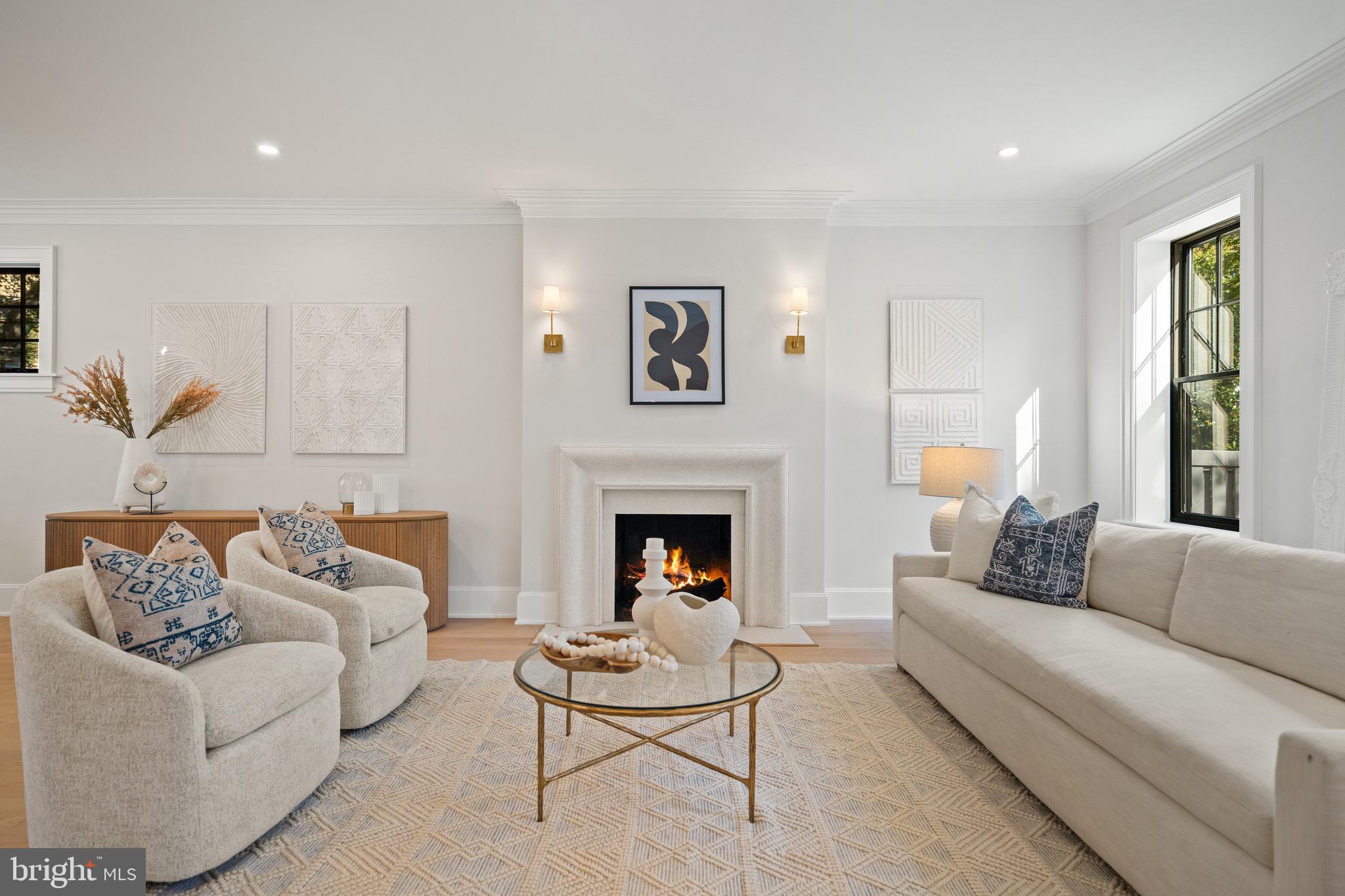 2602 36th Place Northwest Washington, DC 20007 - Photo 7 of 49 Living Room