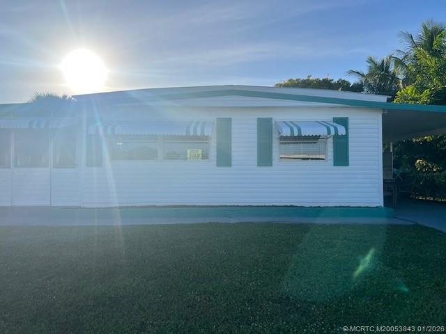 8709 Knight Road Boynton Beach, FL 33436 - Photo 39 of 39 a view of backyard with kitchen