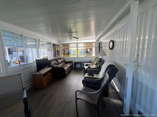 8709 Knight Road Boynton Beach, FL 33436 - Photo 9 of 39 a living room with furniture and a large window