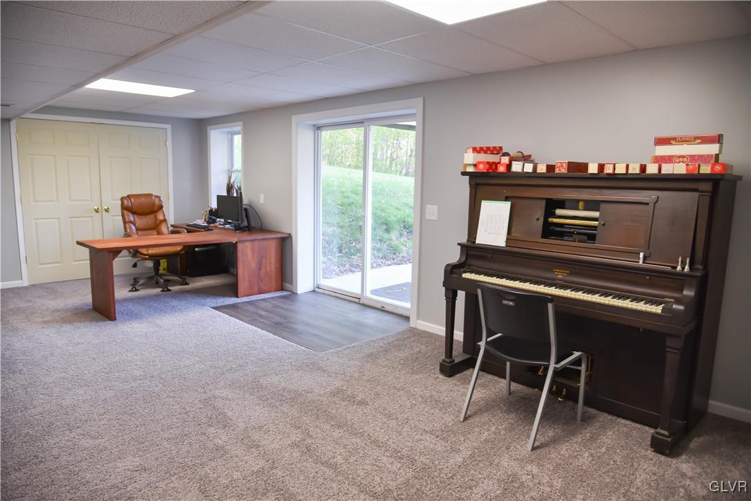 968 Renaldi Road Wind Gap, PA 18091 - Photo 18 of 18 a view of a workspace with furniture and a window