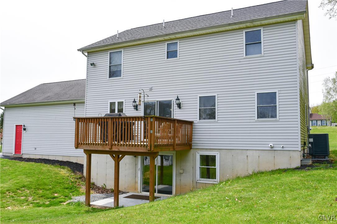 968 Renaldi Road Wind Gap, PA 18091 - Photo 4 of 18 a view of backyard with deck and furniture