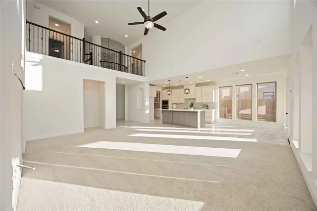 a view of a building stairs