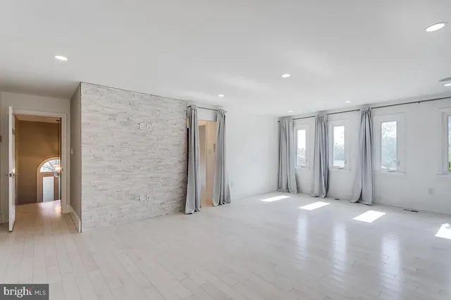 a very nice looking room with a chandelier